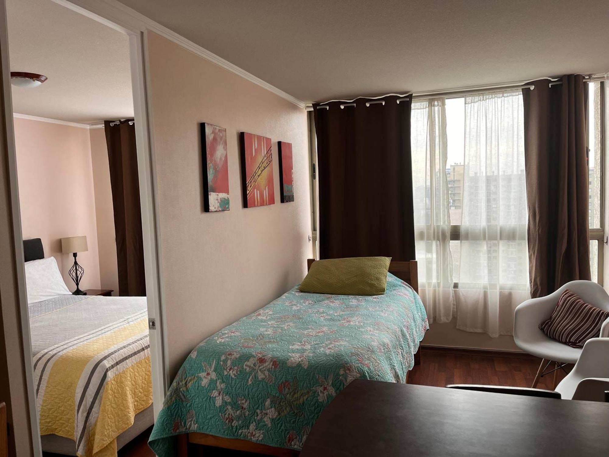 Dpto Amoblado Zona Centro Minimo 4 Noches Santiago